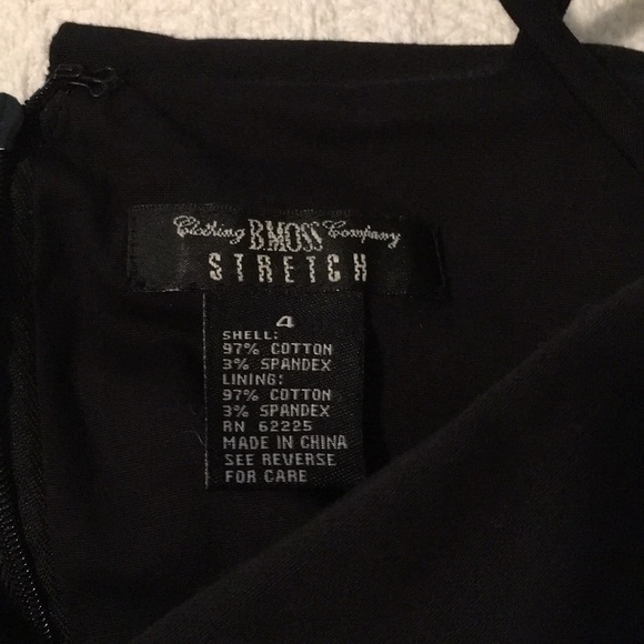 B. Moss Black Dress - Picture 5 of 5